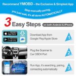 Professional OBD2 Bluetooth Scanner for iOS & Android - Vehicle Diagnostics Tool - Image 4