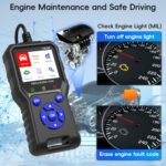 YM509 OBD2 Scanner Tool with Battery Test and Engine Code Reader - Image 3
