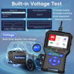 YM509 OBD2 Scanner Tool with Battery Test and Engine Code Reader - Image 4
