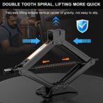 IMAYCC 2 Ton Scissor Lift Jack Smart Ratchet Car SUV RV Tire Kit - Image 3