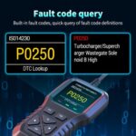 Pro OBD2 Scanner: Vehicle Diagnostic Tool for Check Engine Light & Emission Test - Image 4