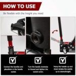 GAOLLY 3 Ton Low Profile Floor Jack Dual Piston Quick Lift - Image 3