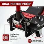 GAOLLY 3 Ton Low Profile Floor Jack Dual Piston Quick Lift - Image 4
