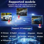 Professional OBD2 Scanner: Engine Diagnostic Tool for 1996+ Cars, Live Data Reader - Image 7