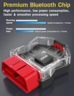 FlyroadUp Bluetooth OBD2 Scanner for iPhone Android Auto Diagnostic - Image 5
