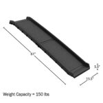 PETMAKER 61" Folding Dog Ramp Portable NonSlip Car SUV Truck Black - Image 3