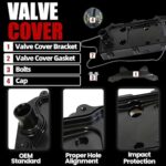 MITZONE Aluminum Valve Cover Kit for 2007-2023 Ram 2500 3500 6.7L Diesel - Image 3