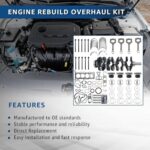 G4KJ 2.4L Engine Rebuild Kit for Kia Hyundai 2011-2020 Overhaul - Image 4