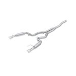 MBRP S7275409 3" Cat Back, Dual Split Rear, Race Version Exhaust System with 4.5" Tips (T409)