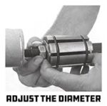 Powerbuilt Exhaust Pipe Expander Tool | 1-1/8" to 1-3/4" Alloy Steel Tailpipe Shaper - Image 3
