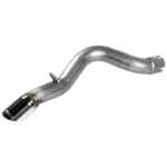 Flowmaster 817837 American Thunder Axle-Back Exhaust Kit without Muffler 2.5 Inch 409 Stainless Steel 3 Inch Polished 304 Tip Compatible with 2018-2024 Jeep Wrangler JL 2.0L Turbo 3.6L V6 2 & 4 door