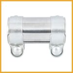 VW Beetle Golf Bora Exhaust Pipe Sleeve Connector Clamp 56x124mm - Image 6