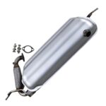 Northeastern Exhaust | Stainless Steel - Rear Exhaust Muffler Compatible for Smart Fortwo 2008-2015 1.0L - Include Gasket, Bolts & Nuts | Automotive Replacement Part