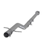 MBRP Exhaust S5145409 Muffler Replacement 3 in. Bypass Pipe T409 Stainless Steel Muffler Replacement