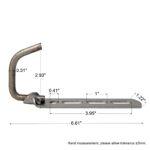 Heavy Duty Welded Steel Universal Straight Exhaust Hanger HG005 - Image 2