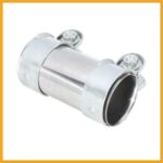 VW Beetle Golf Bora Exhaust Pipe Sleeve Connector Clamp 56x124mm - Image 5