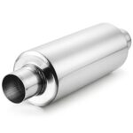 LCGP 2" Universal Resonator Muffler Stainless Steel Polished - Image 4