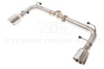 Toyota GR86/BRZ Performance Exhaust Kit: T-304 Stainless Steel Muffler Delete Dual Tips - Image 8