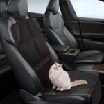 Ultimate Car Seat Protector - Waterproof Non-Slip SUV Seat Cover, Red Leather Shield - Image 3