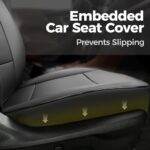 Toyota Corolla Cross Custom Fit Black Leather Car Seat Covers 2021-2024 - Image 4
