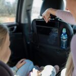 Enovoe Car Seat Kick Mats: Waterproof Protector with Storage & Tablet Holder - Image 8