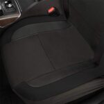 Carbon Fiber Mesh Sport Bucket Seat Covers Black High Back 2 Front - Image 8