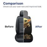 Baby Alien Star Movie Car Seat Covers 2PC Front Bucket SUV Truck Gift - Image 7