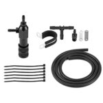 Watris Veiyi 1-30 PSI Car Turbo Boost Controller, Manual Boost Controller, Adjustable Universal Turbo Engine Controller, Aluminum Alloy Turbo Charger Closed Loop (Black)
