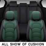 Premium Green Full Set Waterproof Car Seat Covers - Universal Fit SUV Truck - Image 4