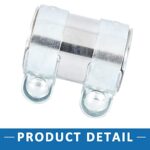 VW Jetta Exhaust Pipe Clamp 62x94mm Stainless Steel 2005-2014 - Image 6