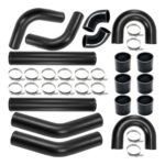 PHILTOP 3" Universal Turbo Intercooler Kit 32PC Aluminum Pipes - Image 9