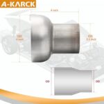 Stainless Steel Exhaust Pipe Reducer 2.5" to 4" Adapter | Heavy-Duty Performance Connector - Image 4