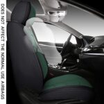 Premium Green Full Set Waterproof Car Seat Covers - Universal Fit SUV Truck - Image 2