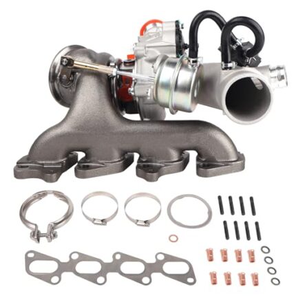 KUSATEC Turbocharger with Gaskets Installation Kits Compatible with 2013-2018 Buick Encore; 2011-2016 Chevy Cruze Limited, 2012-2020 Sonic, 2013-2018 Trax, Replacement # 667-203 55565353