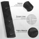 JUSTTOP Car Seat Belt Pads 2-Pack Comfort Shoulder Strap Covers - Image 4
