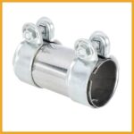 VW Beetle Golf Bora Exhaust Pipe Sleeve Connector Clamp 56x124mm - Image 4