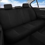Waterproof Neoprene Car Seat Covers Full Set Universal Fit Black - Image 3