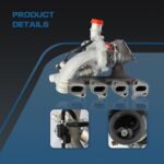 FUTAIHE Turbocharger for Chevy Cruze Sonic Trax Buick Encore 1.4L - Image 2