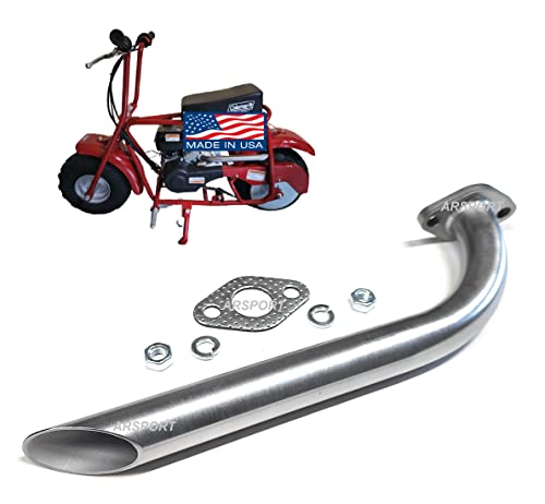 ARSPORT Exhaust Header high performance for: Coleman ct100u / cc100x ARSPORT Exhaust Header high performance for: Coleman ct100u / cc100x Mini bike. ((( STOP!!! WILL NOT WORK ON ANY OTHER ENGINE OR MINIBIKE )))