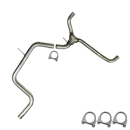 Northeastern Exhaust | Stainless Steel Exhaust Y-Pipe Compatible for Pontiac Grand Prix 2003-2008 3.8L | Free Clamps Included | Automotive Replacement Part