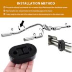 2PCS Heavy Duty Car Exhaust Hanger 12mm Universal Muffler Mount - Image 5