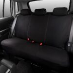 Ultimate Black Rear Bench Seat Cover - Universal Fit for Cars, Trucks & SUVs - Image 2