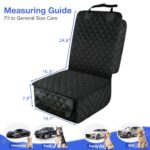 PETICON Waterproof Dog Car Seat Cover 2 Pack Nonslip Scratchproof - Image 5