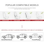 BOPUOVRE Luxury PU Leather Car Seat Cover Anti-Slip Universal Fit Beige - Image 8