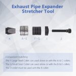 Pro Exhaust Pipe Expander Tool Kit: 28mm Tube Stretcher 1-5/8" to 4-1/4" - Image 4