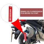 Motorcycle Exhaust Plug 2PCS Universal Muffler Wash Pipe Blue - Image 5