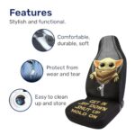 Baby Alien Star Movie Car Seat Covers 2PC Front Bucket SUV Truck Gift - Image 5