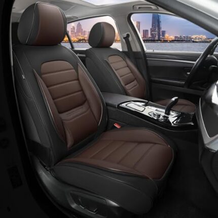 car seat covers dark brown