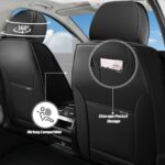 Nissan Xterra Seat Covers 2000-2015 Waterproof Leather Front Set - Image 4