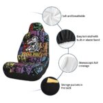 JuliaJOwens Anime Car Seat Cover Universal Fit Black Protector - Image 5